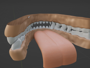 Nicole Anthro Lioness 3D Model