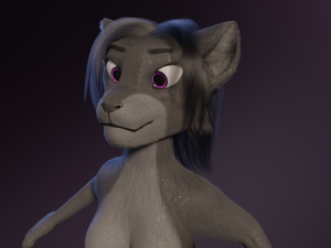 Faye Anthro Panther 3Dモデル