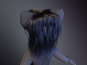 Faye Anthro Panther 3Dモデル