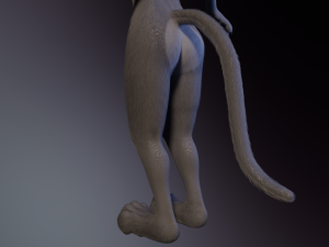 Faye Anthro Panther 3Dモデル