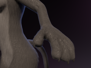 Faye Anthro Panther 3Dモデル