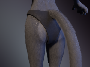 Faye Anthro Panther 3Dモデル