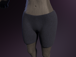 Faye Anthro Panther 3Dモデル