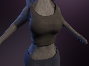 Faye Anthro Panther 3Dモデル