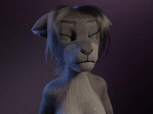 Faye Anthro Panther 3Dモデル