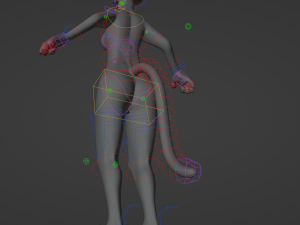 Faye Anthro Panther 3Dモデル