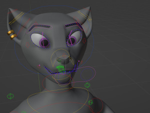 Faye Anthro Panther 3Dモデル