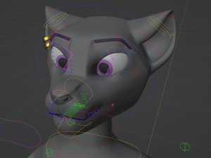 Faye Anthro Panther 3Dモデル