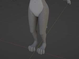 Faye Anthro Panther 3Dモデル