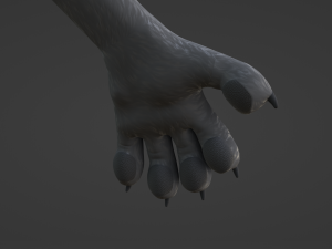 Faye Anthro Panther 3Dモデル