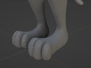 Faye Anthro Panther 3Dモデル