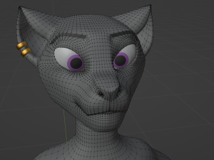 Faye Anthro Panther 3Dモデル