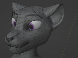 Faye Anthro Panther 3Dモデル