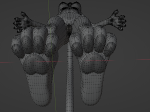 Faye Anthro Panther 3Dモデル