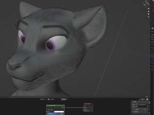 Faye Anthro Panther 3Dモデル