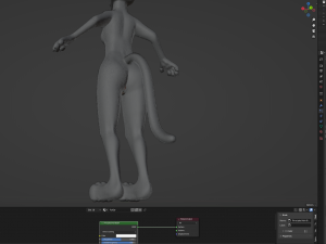 Faye Anthro Panther 3Dモデル