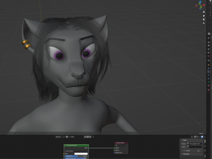 Faye Anthro Panther 3Dモデル