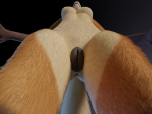 Naomi Anthro Fox 3D Model