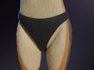 Naomi Anthro Fox 3D Model
