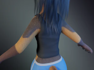 Naomi Anthro Fox 3D Model