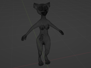 Naomi Anthro Fox 3D 模型