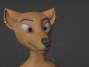 Naomi Anthro Fox 3D 模型