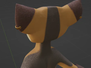 Naomi Anthro Fox 3D Model