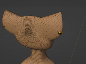 Naomi Anthro Fox 3D Model