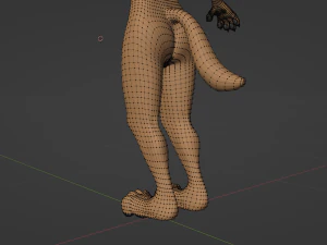 Naomi Anthro Fox 3D Model