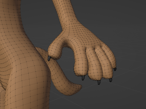 Naomi Anthro Fox 3D 模型