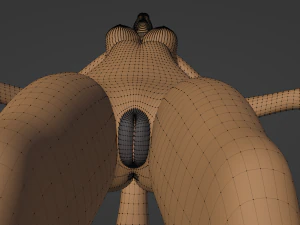 Naomi Anthro Fox 3D Model