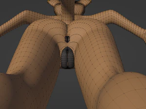Naomi Anthro Fox 3D Model