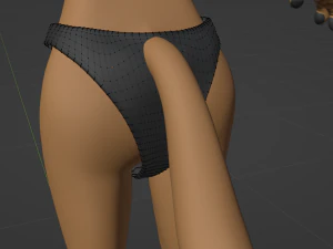 Naomi Anthro Fox 3D Model