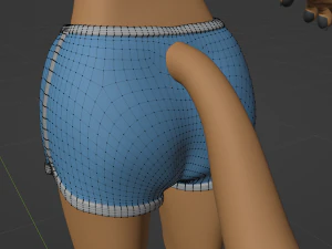 Naomi Anthro Fox 3D Model