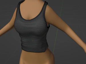 Naomi Anthro Fox 3D Model