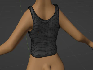 Naomi Anthro Fox 3D Model