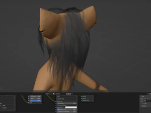 Naomi Anthro Fox 3D Model