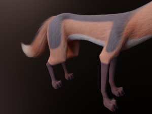Nika Fox 3D Model