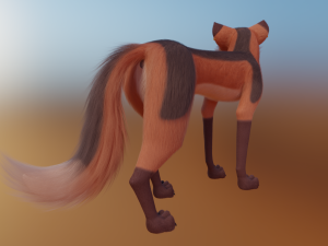 Nika Fox 3D Model