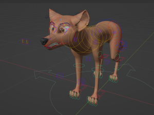 Nika Fox 3D Model