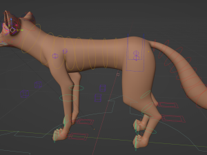 Nika Fox 3D Model