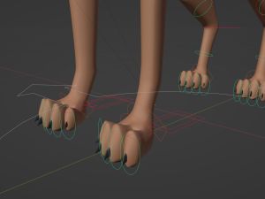 Nika Fox 3D Model