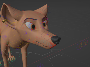 Nika Fox 3D Model