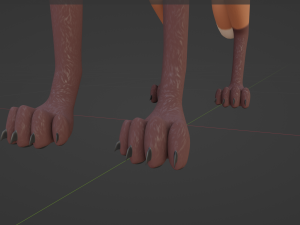Nika Fox 3D Model