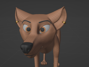 Nika Fox 3D Model