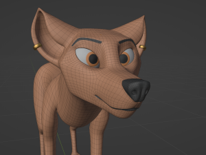 Nika Fox 3D Model