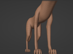 Nika Fox 3D Model