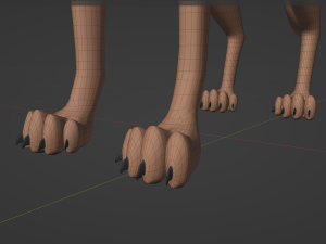 Nika Fox 3D Model