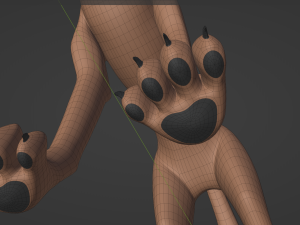 Nika Fox 3D Model