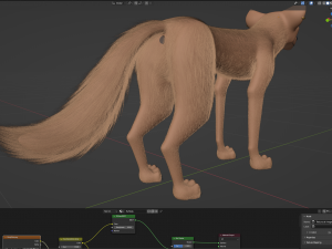 Nika Fox 3D Model